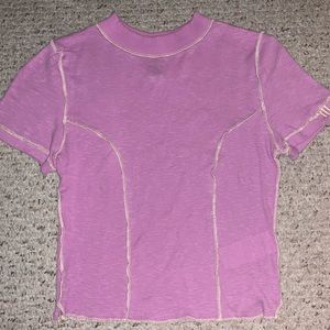 Urban Outfitters Contrast Trim Baby Tee.